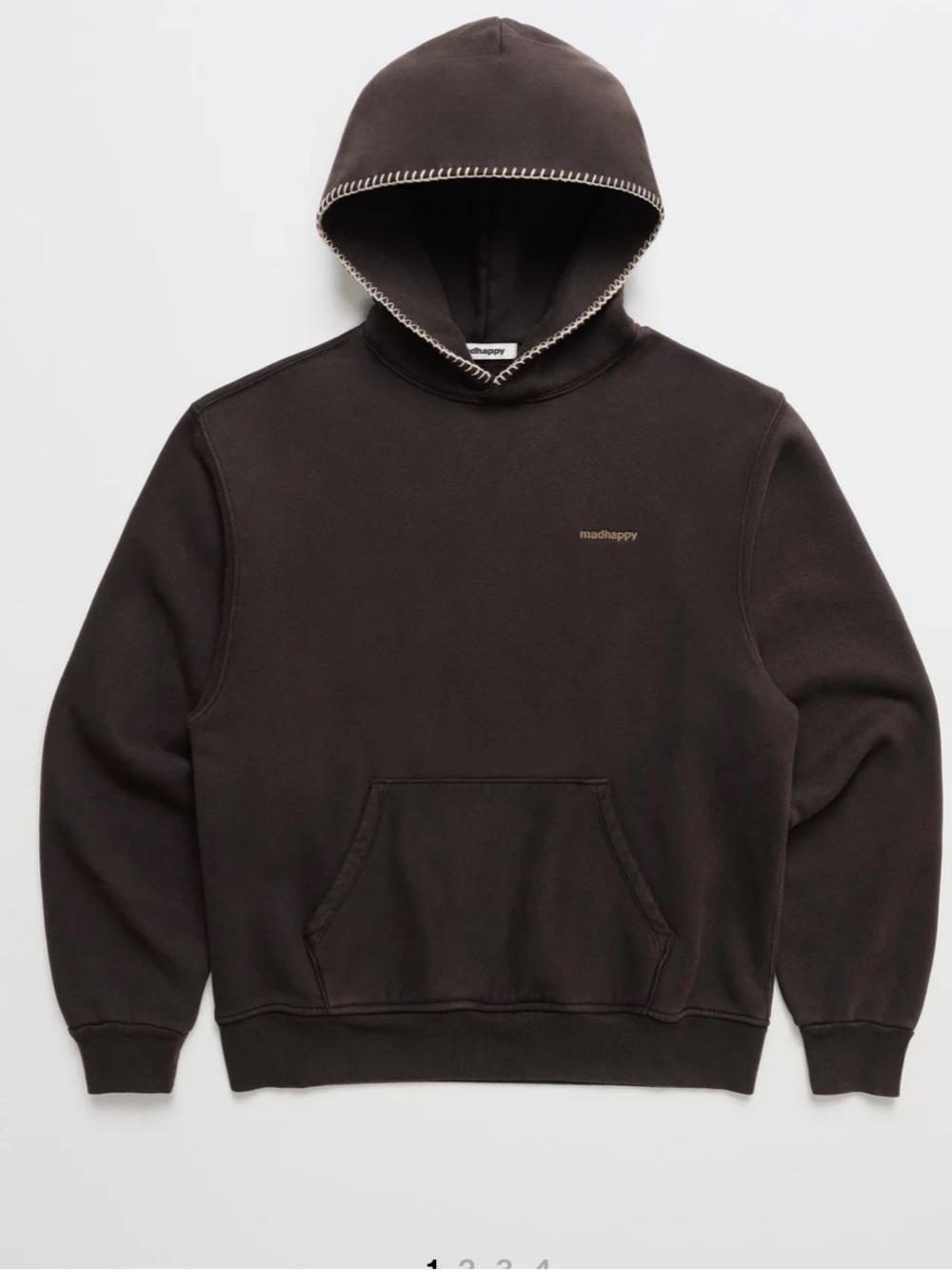 Madhappy Classics Fleece Hoodie - Hazelnut